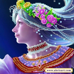 Схема для вышивания бисером АБРИС АРТ "Дива"